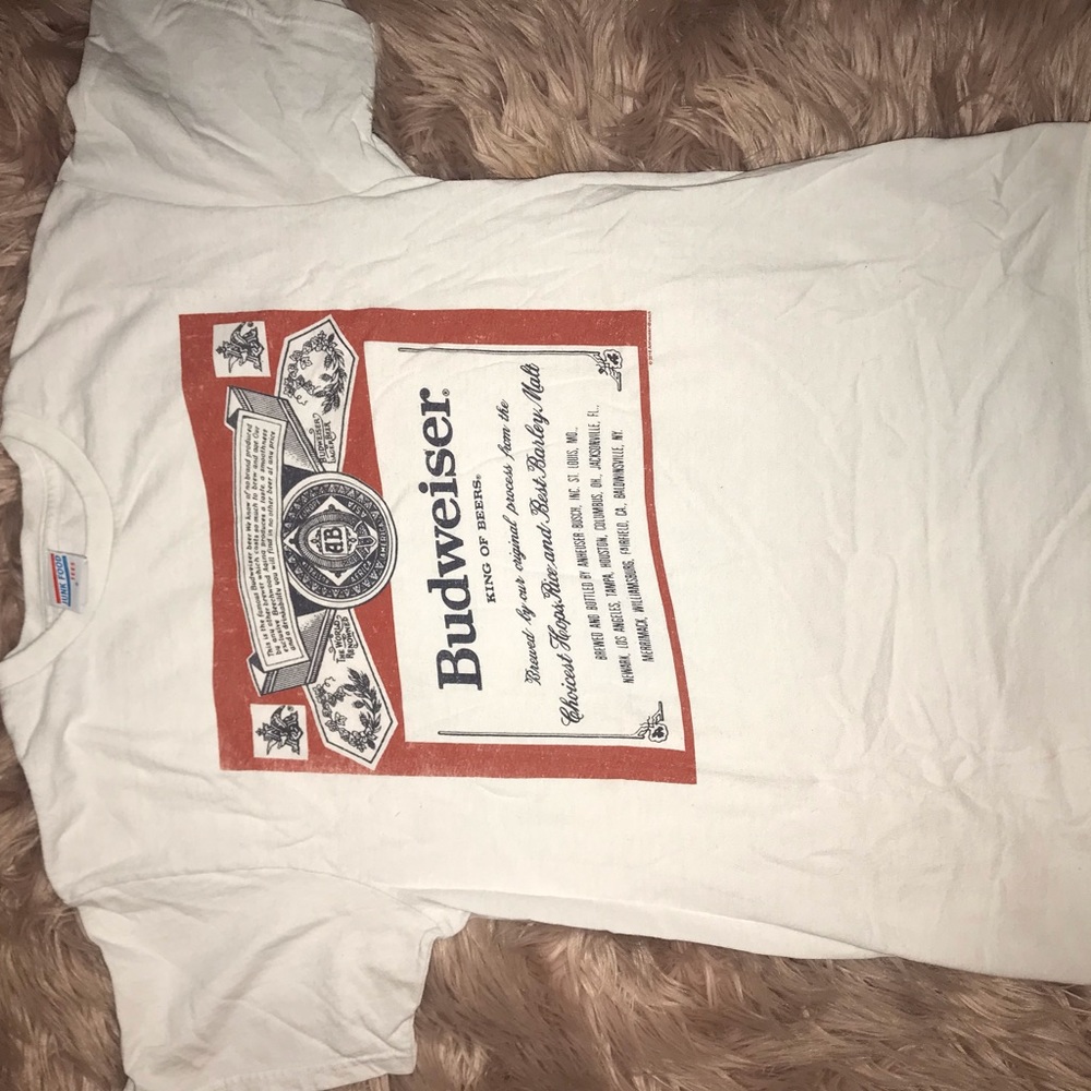 Budweiser Label Tee